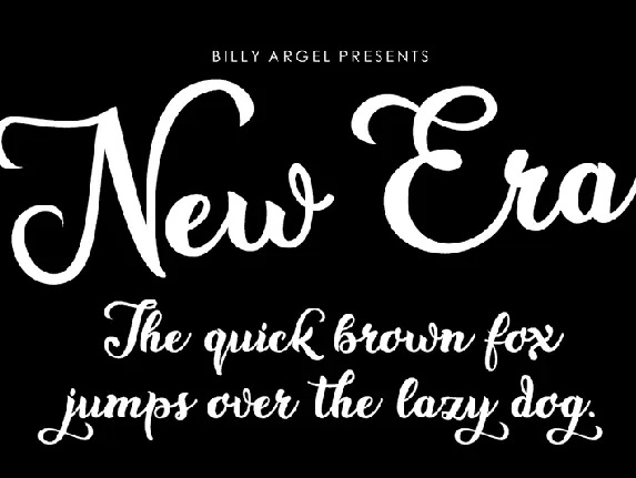 New Era Free Download font