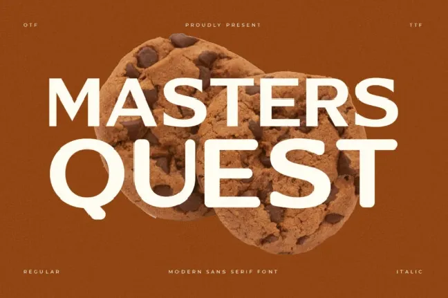 Masters Quest font