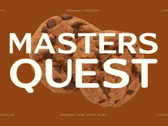 Masters Quest font