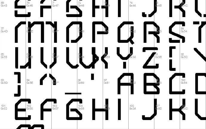 GENESIX font