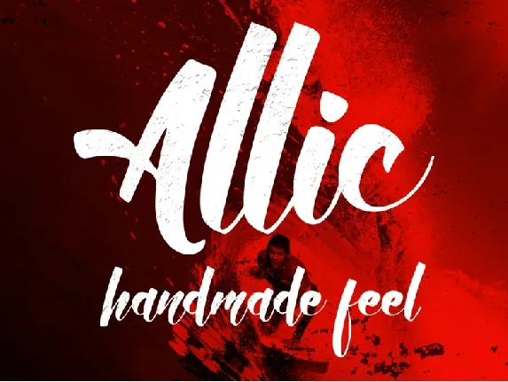 Allic Script Free font