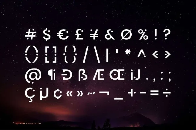 Ekors font