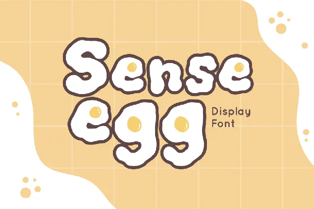 Sense egg font