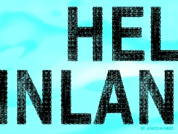 Hell Finland font