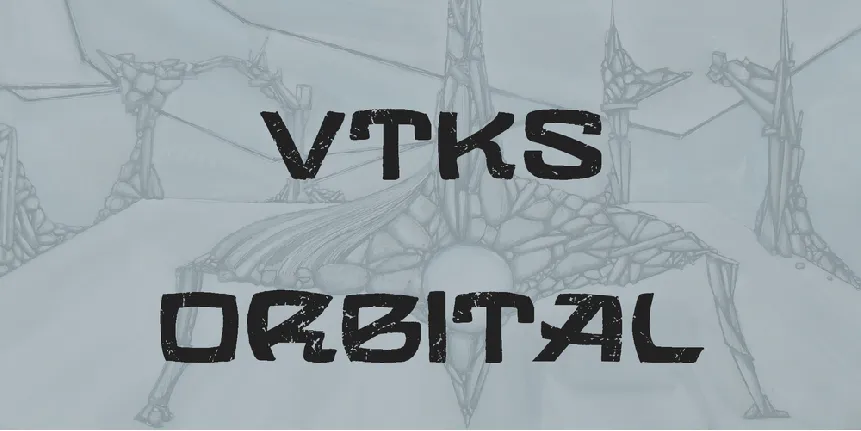 VTKS ORBITAL font