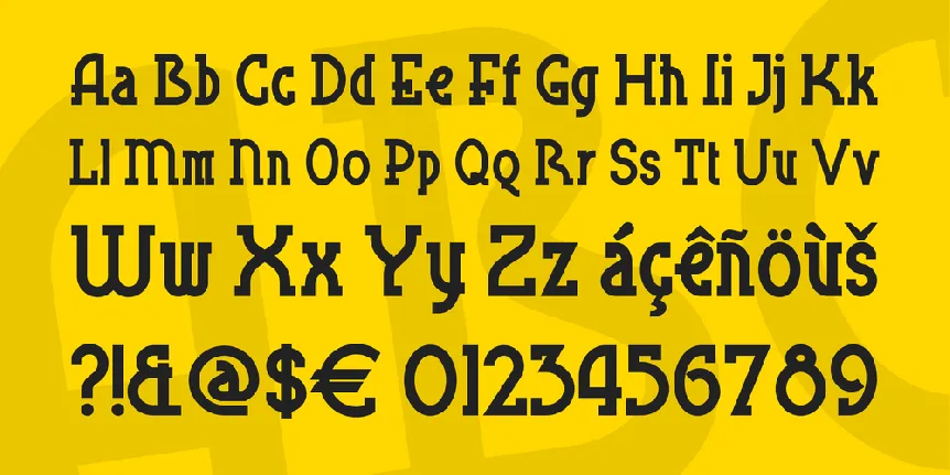 Blue Plate Special NF font