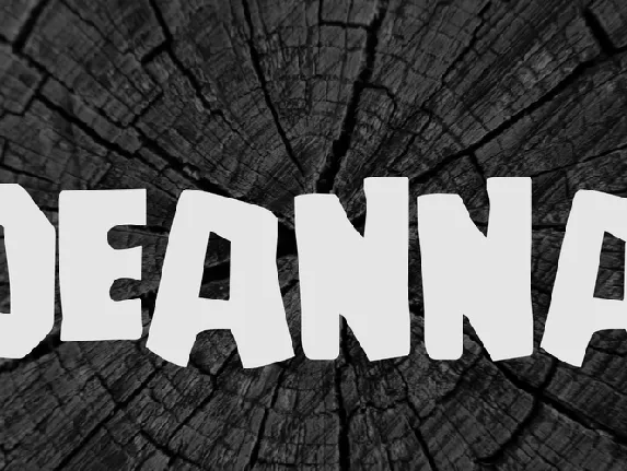 Deanna font