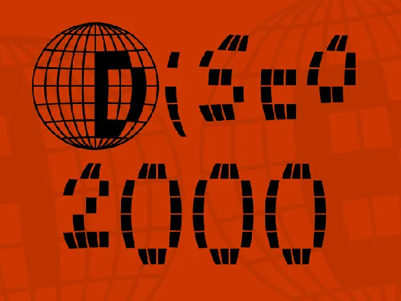 Disco 2000 font