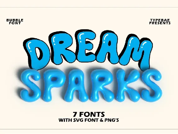 Dream Sparks font