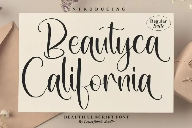 Beautyca California font