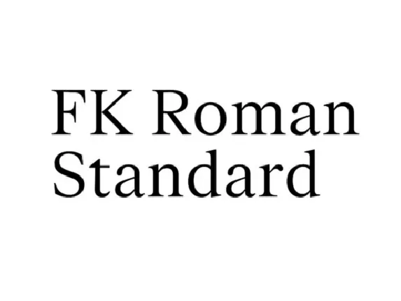 FK Roman Standard Family font