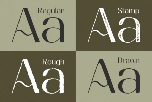 Ameda Vintage font