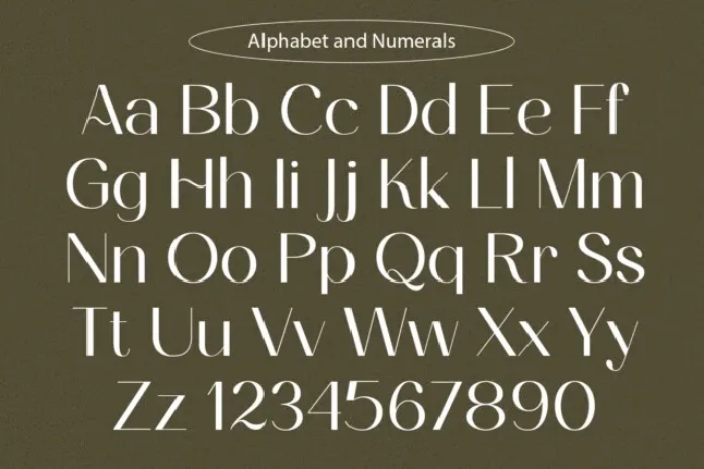 Ameda Vintage font