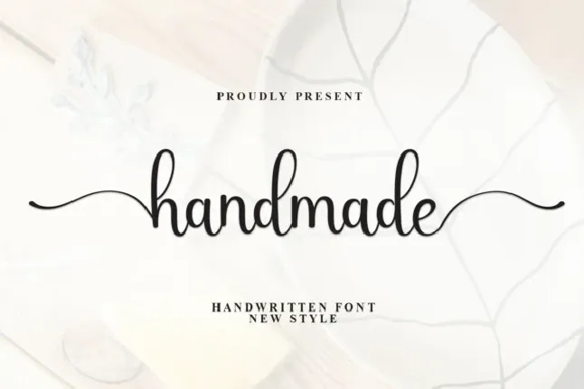 Handmade Calligraphy Typeface font