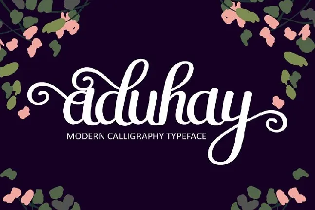 Aduhay Script Free font