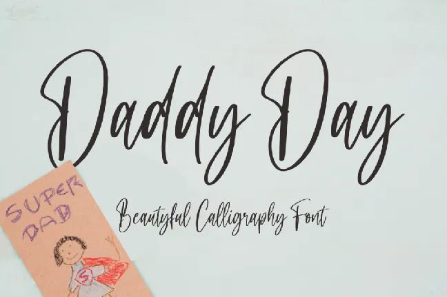 Daddy Day font