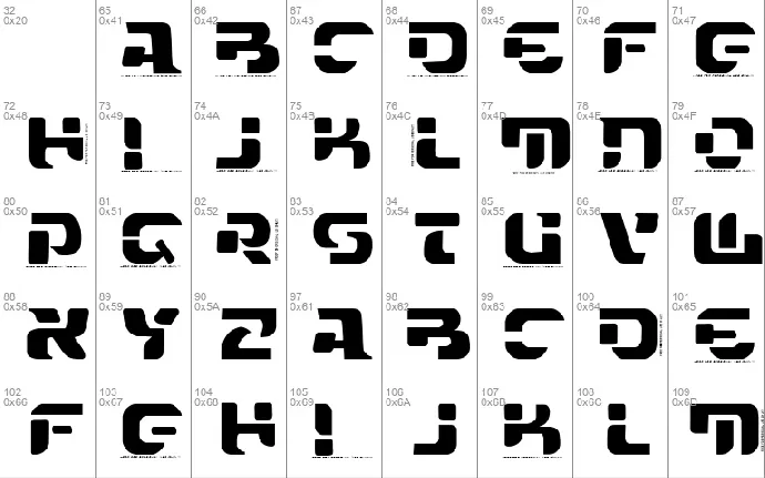 VTKS FUTURE font