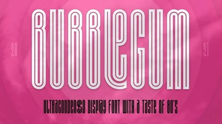 ST-Bubblegum font