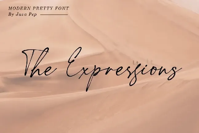 The Expressions font