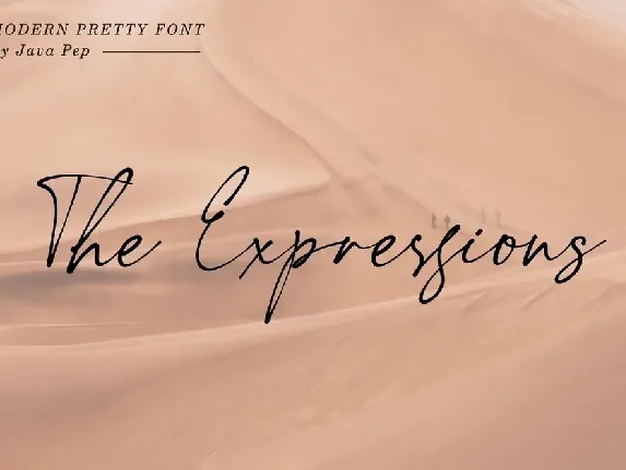 The Expressions font