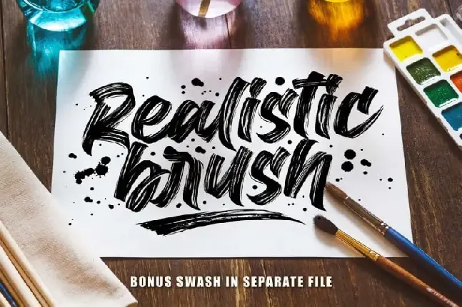 Superion Brush font