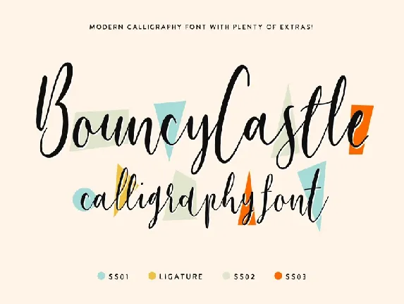 Bouncy Castle Family Free font