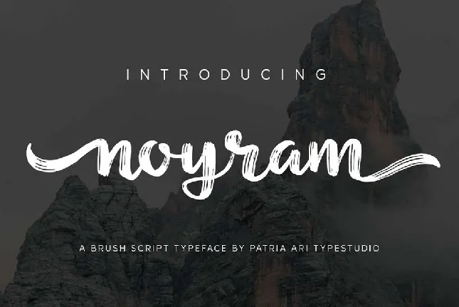 Noyram font