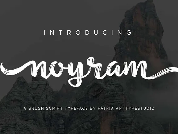 Noyram font