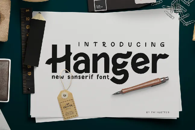 Hangerpersonaluse font