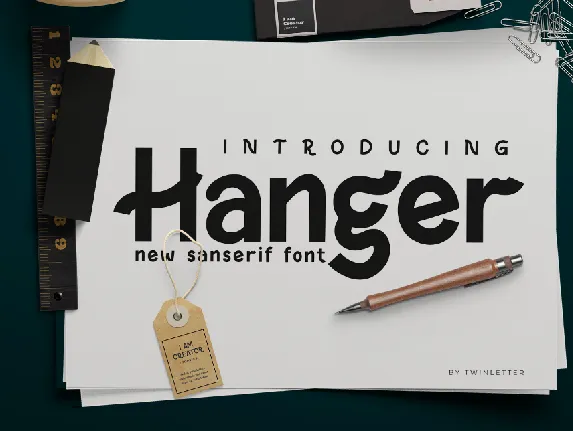 Hangerpersonaluse font