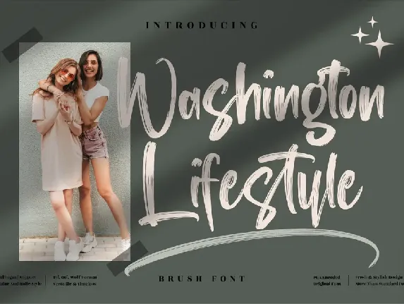 Washington Lifestyle font