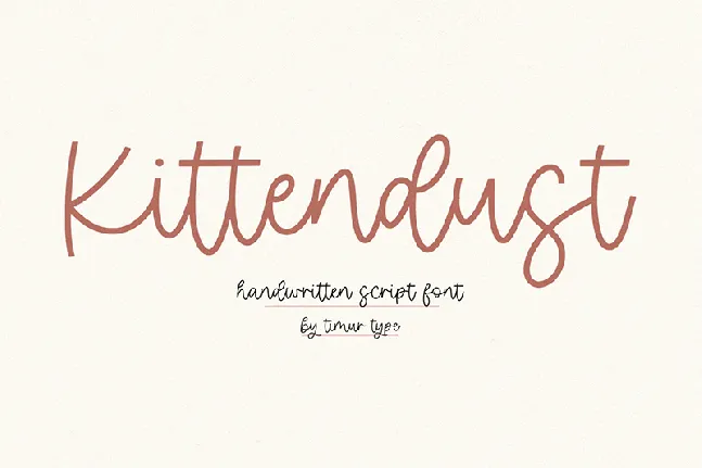 Kittendust font