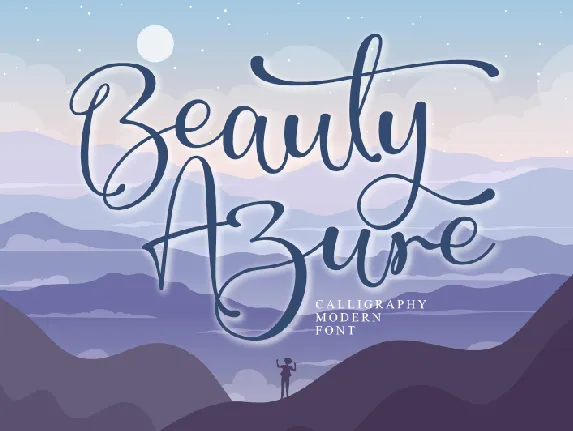 Beauty Azure font