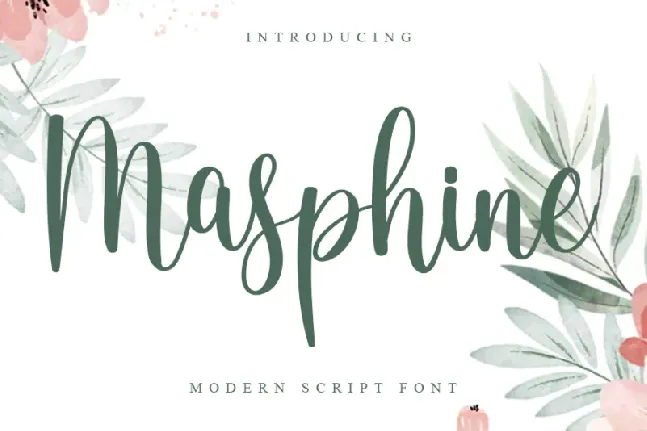 Masphine font