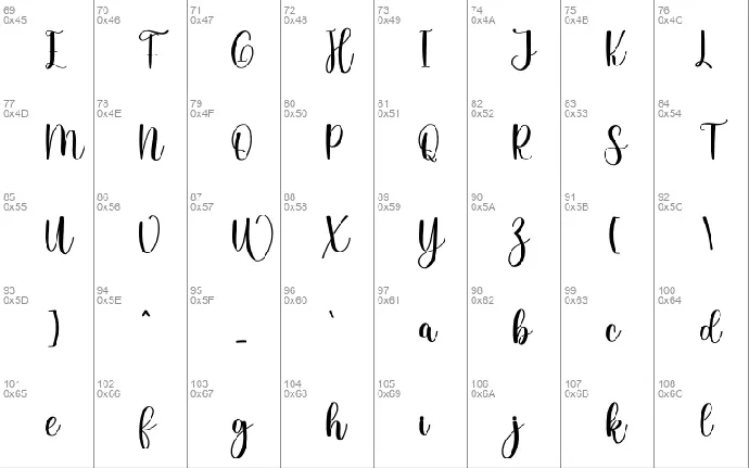 Masphine font