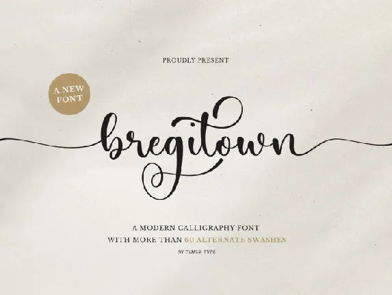 BregitwonÂ Font