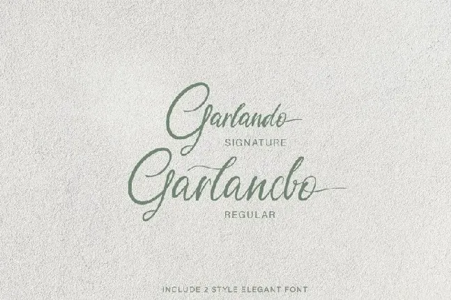 Garlando font