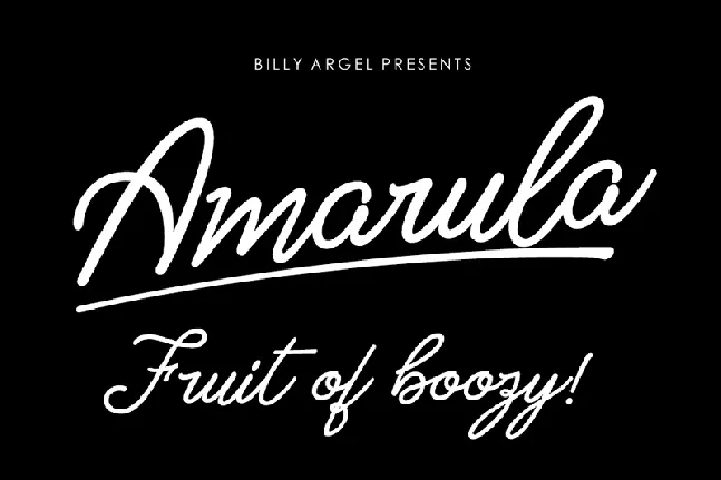 Amarula Free Download font