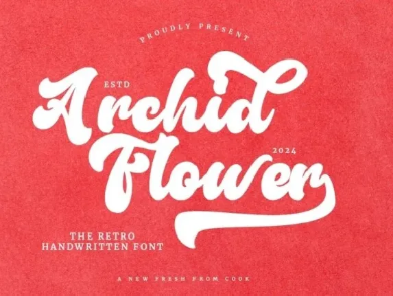 Archid Flower font