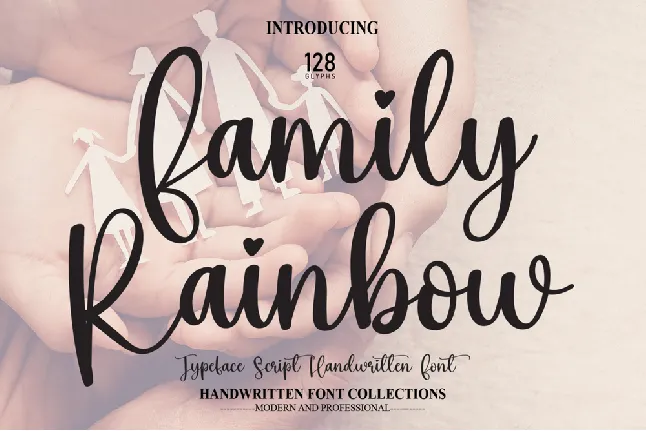 Family Rainbow font