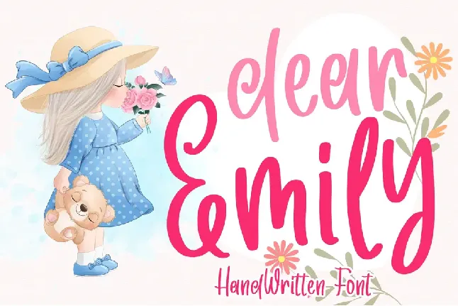 Dear Emily font