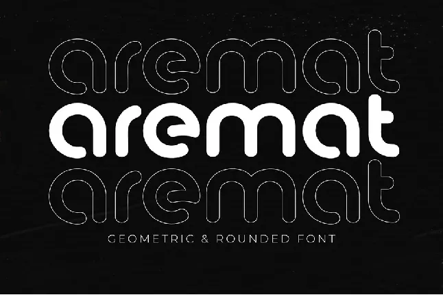 Aremat font