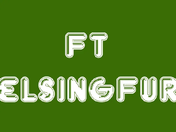 FT Helsingfurt font