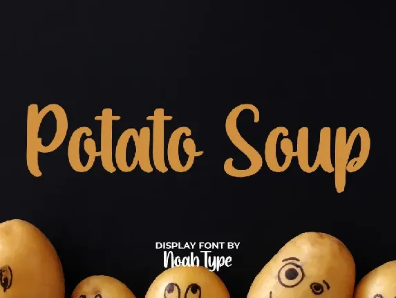 Potato Soup font