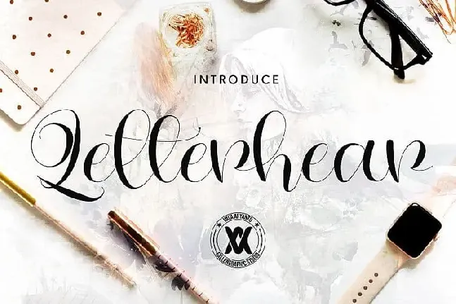 Letterhear Script font