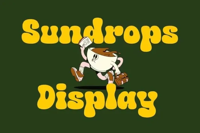 Sundrops Display font