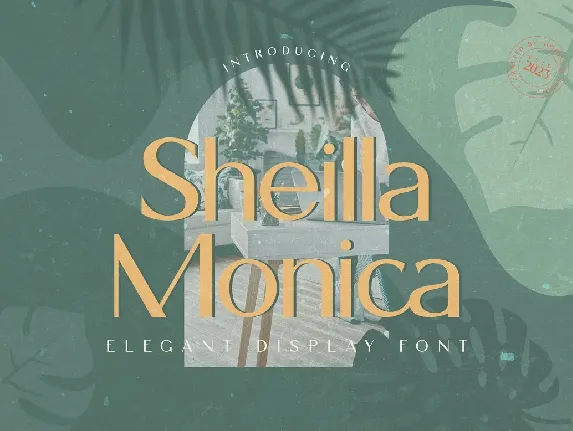 Sheilla Monica font