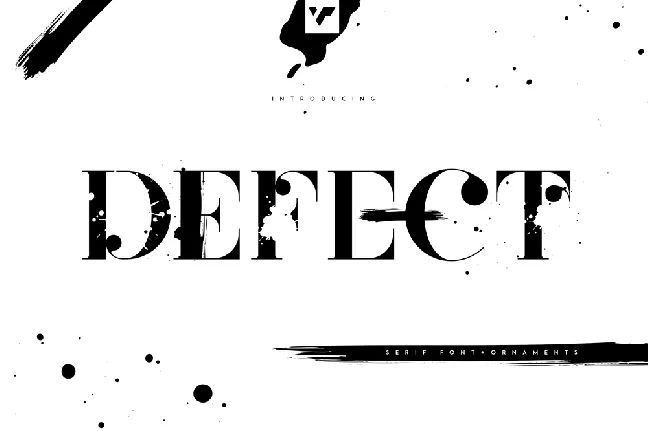 Defect VP Demo font