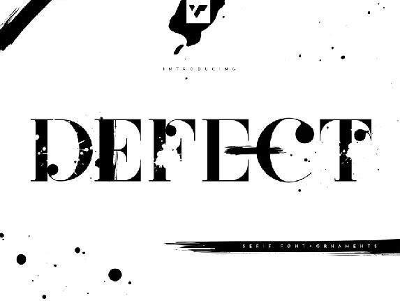 Defect VP Demo font