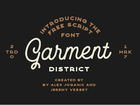 Garment font